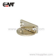 Magnet Strong Countersink Block 30 x 10 x 3 mm 2Hole:3mm 40SH Neodymium magnet Rare Earth Permanent Magnet