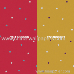 household wallpaper with PVC material
