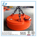 circular DC lifting electromagnet