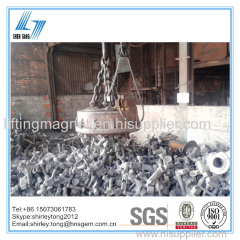 Circular Type DC Lifting Electromagnet for Lifting Ingots