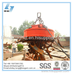 Circular Type DC Lifting Electromagnet for Lifting Ingots