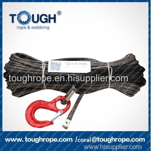 uhmwpe synthetic mooring line tow rope pulling cable bowrope soft shackle