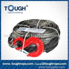 TOUGH ROPE 12v synthetic small hand winch cable SUV all-terrain vehicle rope