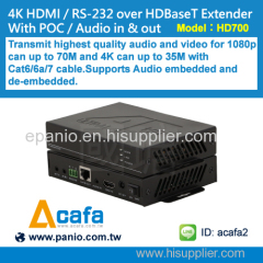 4K HDMI over HDBaseT Extender-With POC
