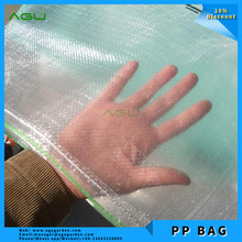 China factory price transparent pp woven bag for grain