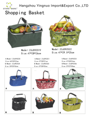 Collapsible Shopping Folding Bag Large Capacity Market Baskets