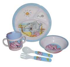 Kids Meamine Cheap Dinnerware Set