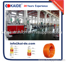 China KAIDE 5 layers PERT-EVOH-PERT Pipe making machine