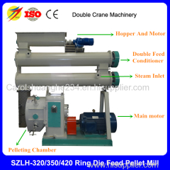 animal feed pellet machine for sale with 3T per hour animal feed pellet mill cattle feed machine price