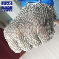 cut resistant metal mesh gloves