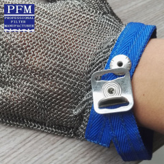 food grade stainless steel mesh glove