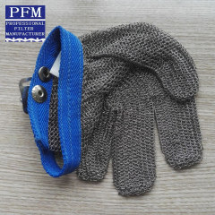 food grade stainless steel mesh glove