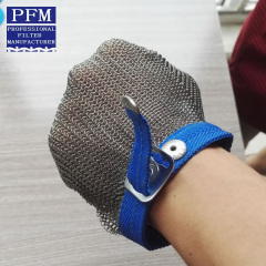 stainless steel wire mesh safety glove