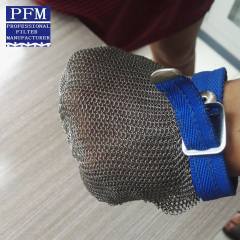 stainless steel wire mesh safety glove