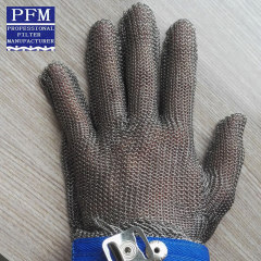 stainless steel wire mesh safety glove