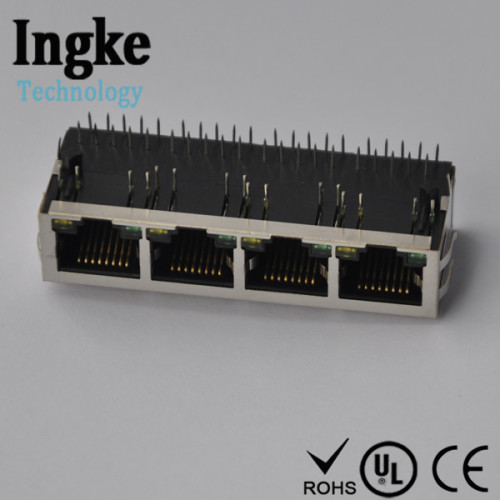 INGKE 1x4 Ports 100Base-T Modular Connectors