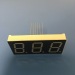 pure green led display;pure green 7 segment; 3 digit pure green 0.8"