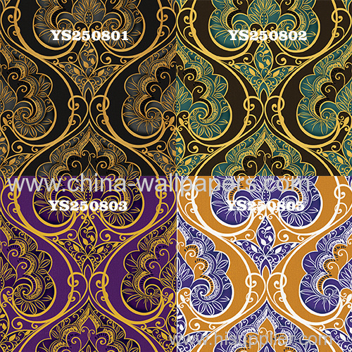 PVC WALLPAPER WITH LOWER PRICE