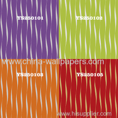 PVC WALLPAPER WITH POPULAR COLOR