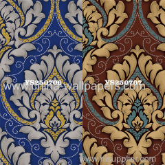 PVC WALLPAPER WITH POPULAR COLOR