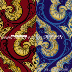 PVC WALLPAPER WITH POPULAR COLOR