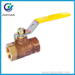 Forged brass cap from 1/4"-4'' PTFE seats 600PSI bronze ball valve