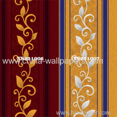 PVC WALLPAPER WITH POPULAR COLOR