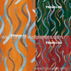 PVC WALLPAPER WITH POPULAR COLOR