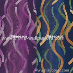 PVC WALLPAPER WITH POPULAR COLOR