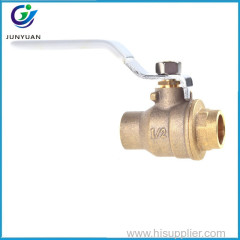 Lockable full flow flat lever best quality brass ball valve handles