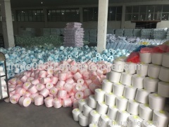 100% spun polyester color dyed yarn