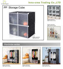 DIY PP Storage Cube Wardrobe