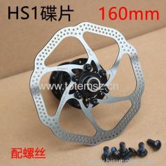 BB5 BB7 bicycle disc brake rotor HS1 160/180mm mountain bike brake pads disc