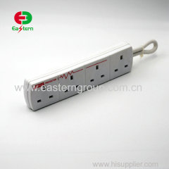 3 outlet power strip with switch and USB charger