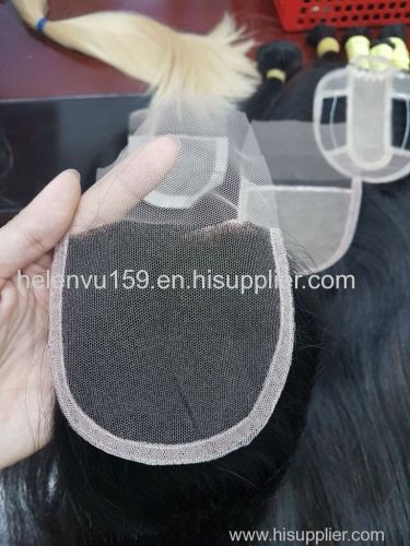 Lace Base Closures 100% Viet Nam virgin hair high quality good price