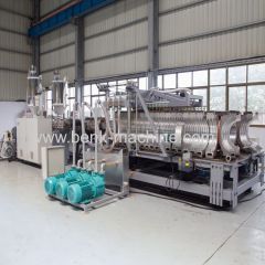 PE double wall corrugated pipe machine