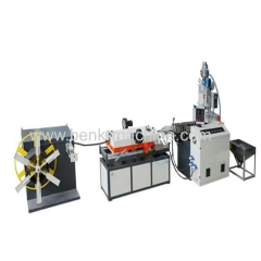 hdpe single wall corrugated pipe making machine