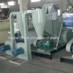 Waste plastic crusher machine