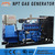 Customized CE approved lpg power plant with 100KW generator