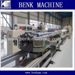 hdpe single wall corrugated pipe manufacturing machine
