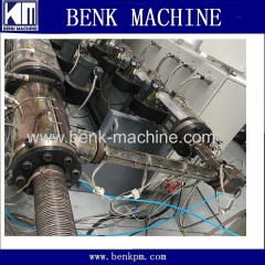 hdpe corrugated pipe making machine