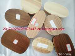 Japanese style wooden lunch box separated lunch box pupil lunch box lunch box fruit box wood portable lunch box