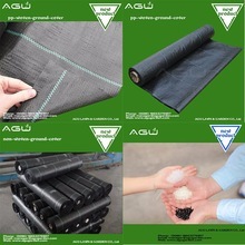 Factory supply 2017 black woven geotextile weed control mat for greenhouse floors /container nurseries