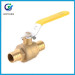 PTFE Seats 400 PSIWOG Full Port 3/8"-1'' pex connection brass ball valve price