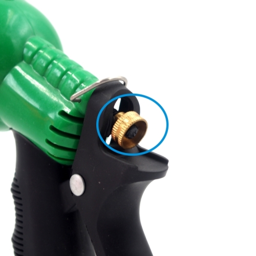 Plastic 6-pattern garden spray nozzle