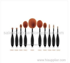 High Quality 10pcs Cosmetic Brushes