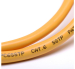 3m Yellow Fluke sstp cat6a patch cable/patch lead/patch cord