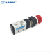 5 way pneumatic mechanical lockable valve