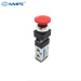 5 way pneumatic mechanical lockable valve