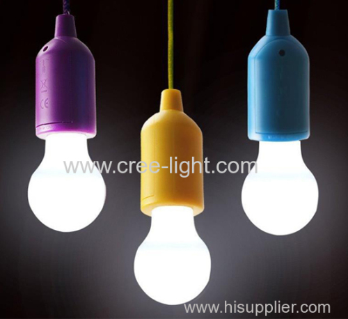 Plastic Led Bulb Pull Light